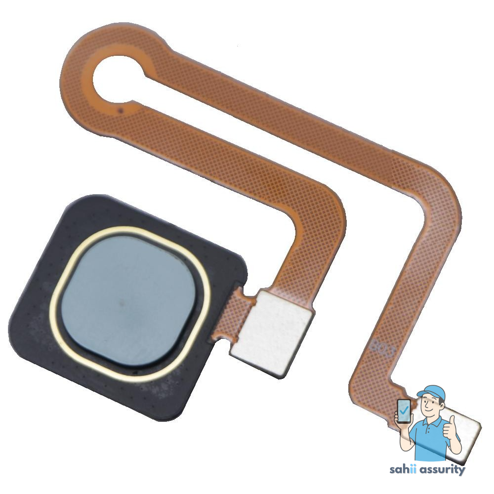 Fingerprint Sensor with Flex Cable for Vivo Y19 White